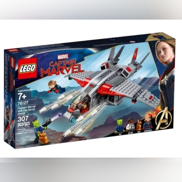 LEGO Marvel Avenger Captain Marvel and The Skrull Attack - Retired Set - Picture 12 of 12